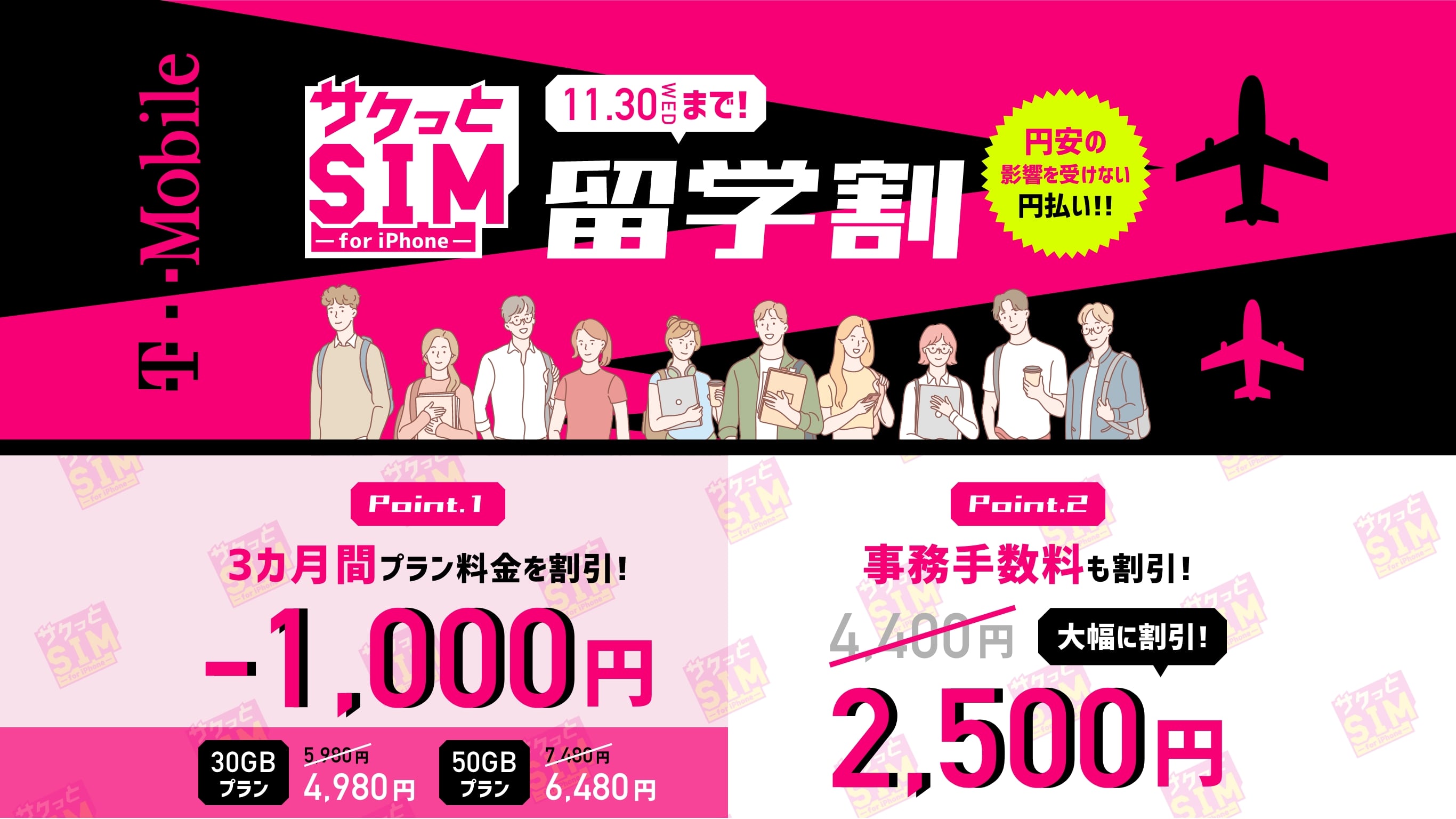 サクっとSIM